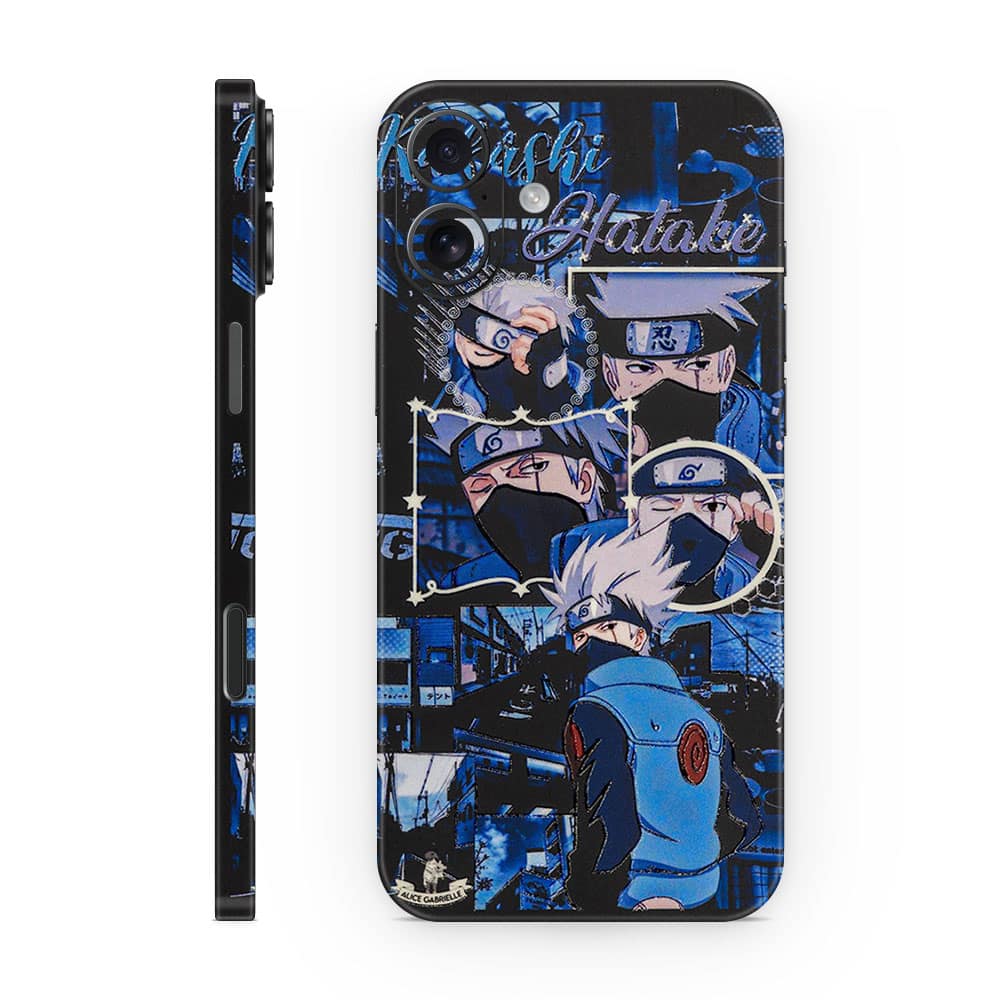 Iphone 16 plus kakashi hatake 3d skin wrapitskin