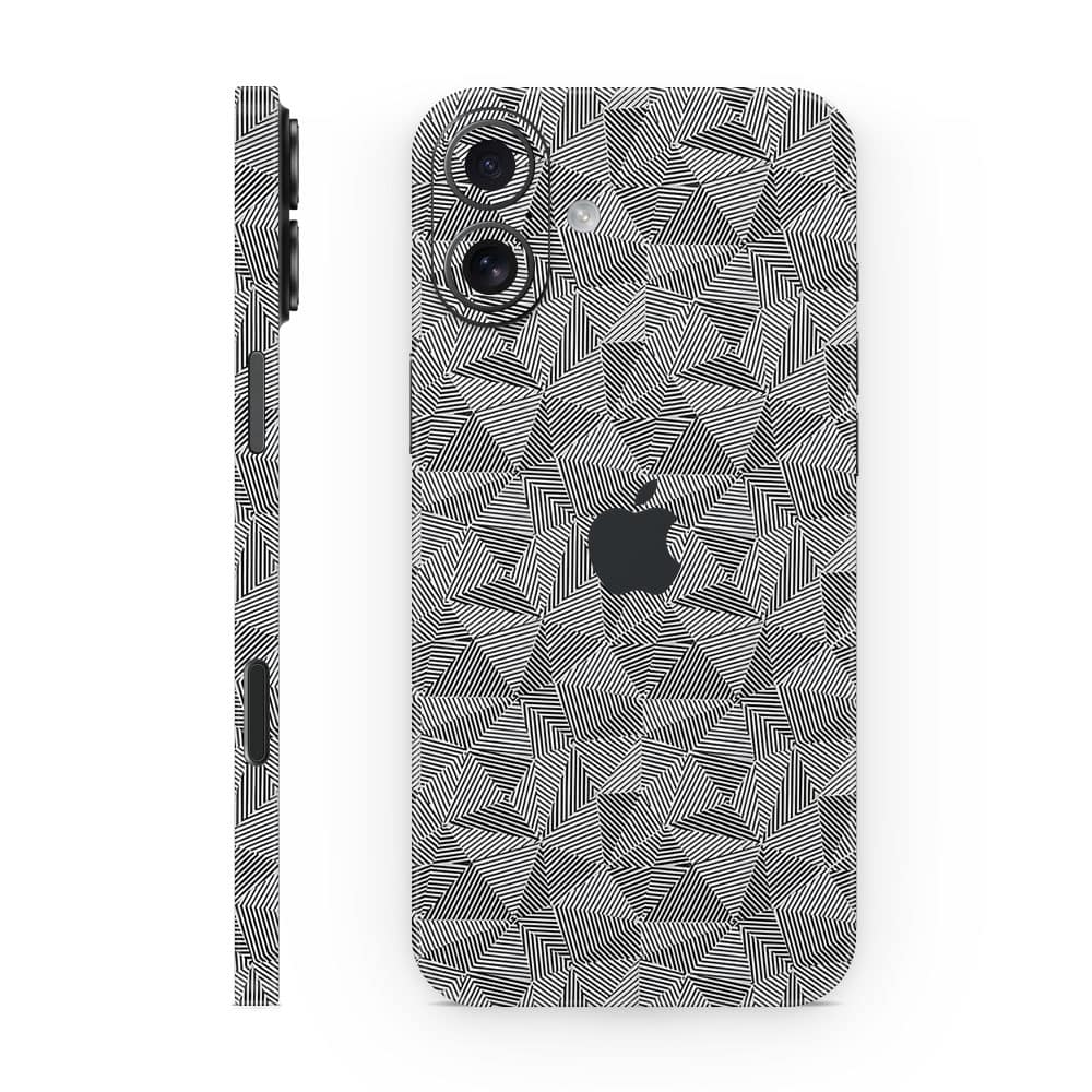 Iphone 16 plus carbon triangle series wrapitskin
