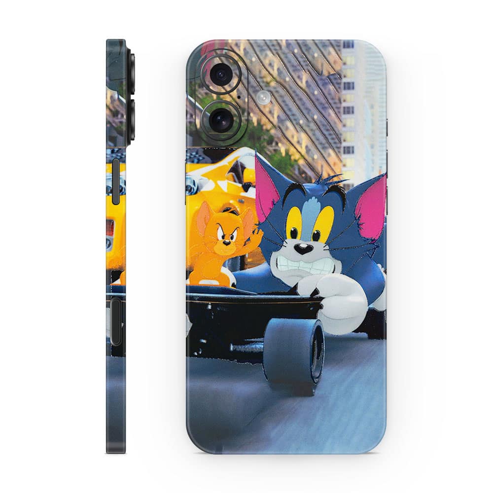 Iphone 16 tom and jerry 3d skin wrapitskin