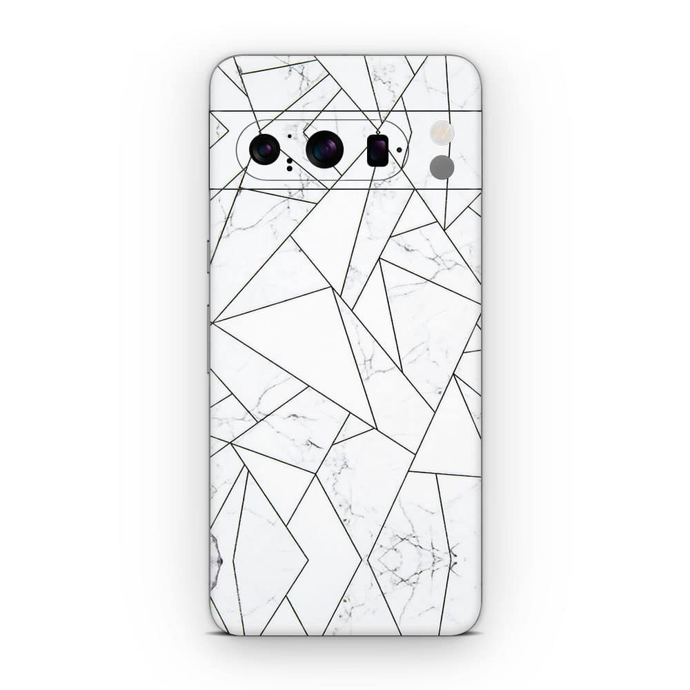 Pixel 8 pro marble grid 3d skin wrapitskin