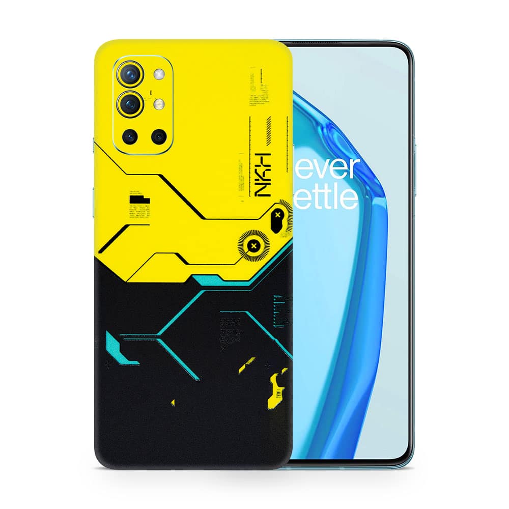 Oneplus 9r cyberpunk city 3d skin wrapitskin