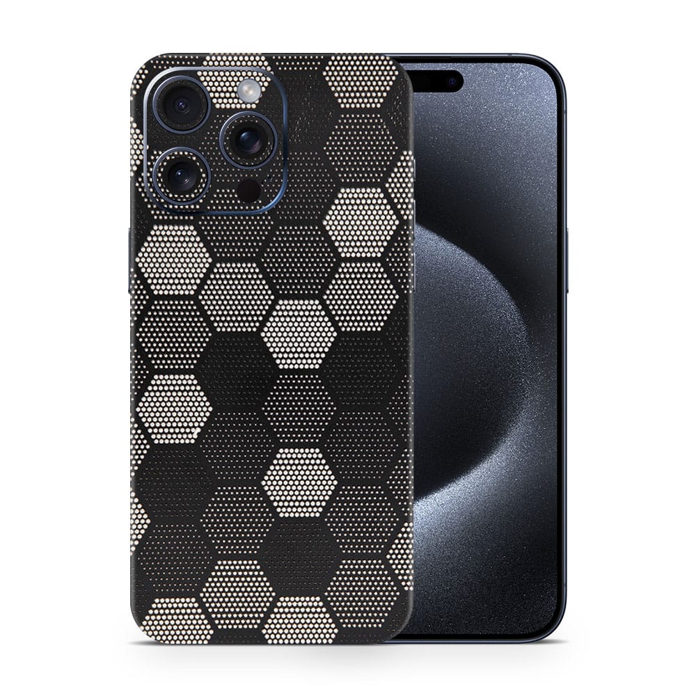 Iphone 15 pro max optic hive 3d skin wrapitskin