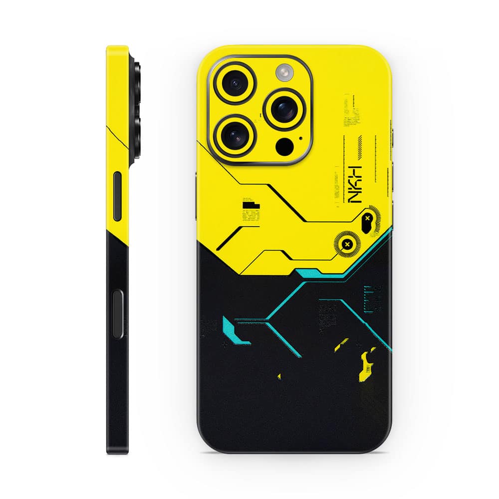 Iphone 16 pro cyberpunk city 3d skin wrapitskin