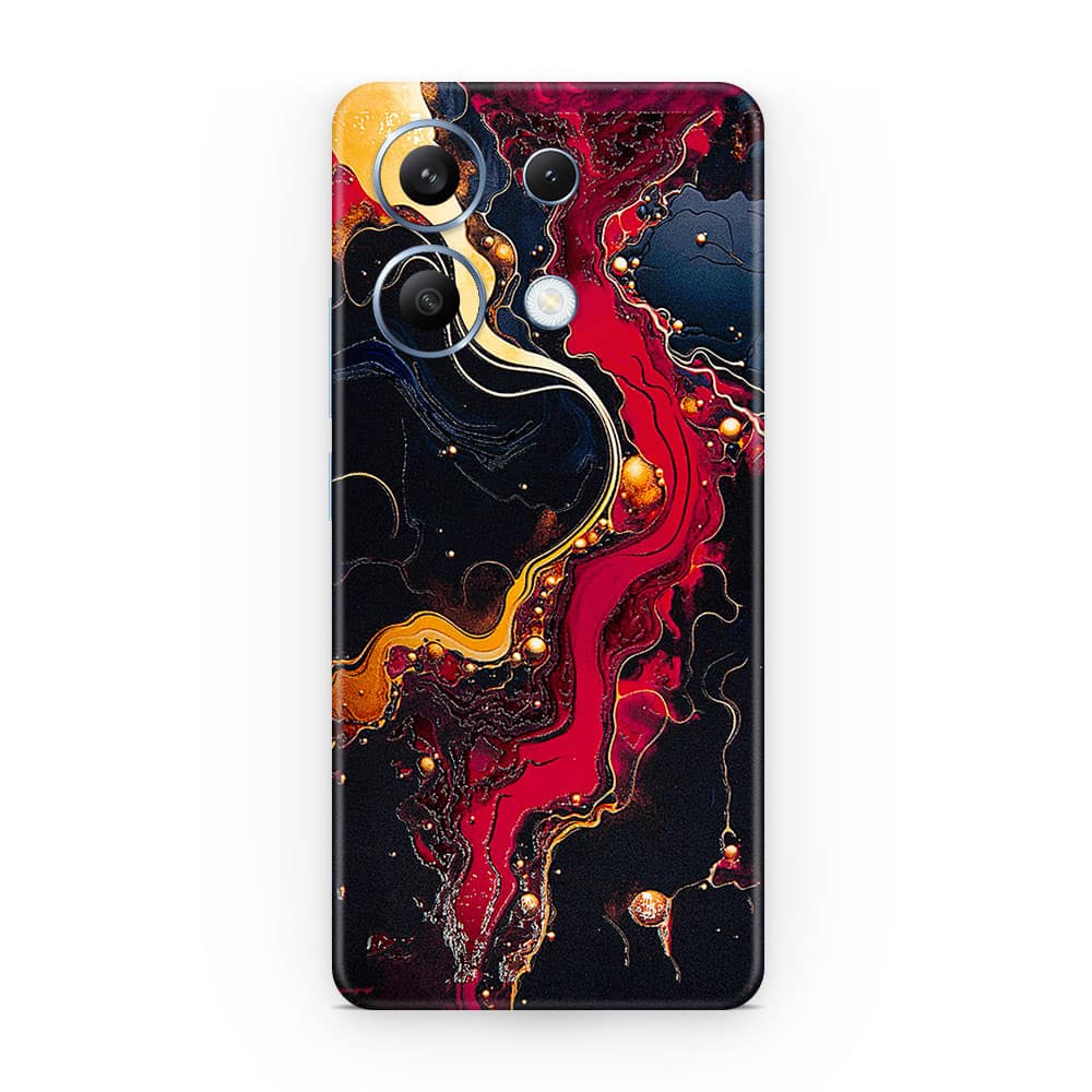Redmi note 13 4g volcanic vibe 3d skin wrapitskin