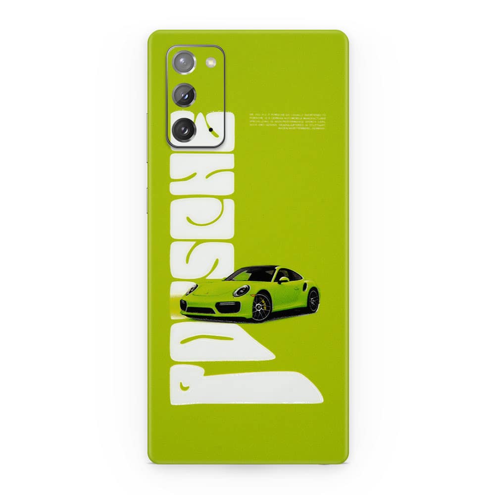 Galaxy note 20 911 turbo 3d skin wrapitskin