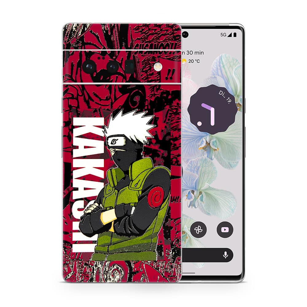 Pixel 6 pro kakashi sensei 3d skin wrapitskin
