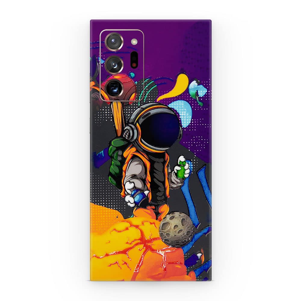 Galaxy note 20 ultra space doodler 3d skin wrapitskin