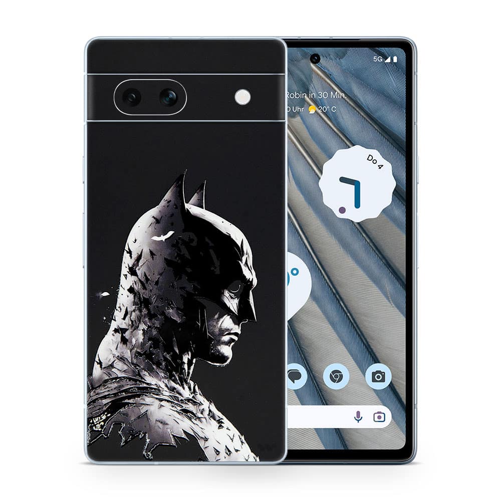 Pixel 7a dark knight 3d skin wrapitskin