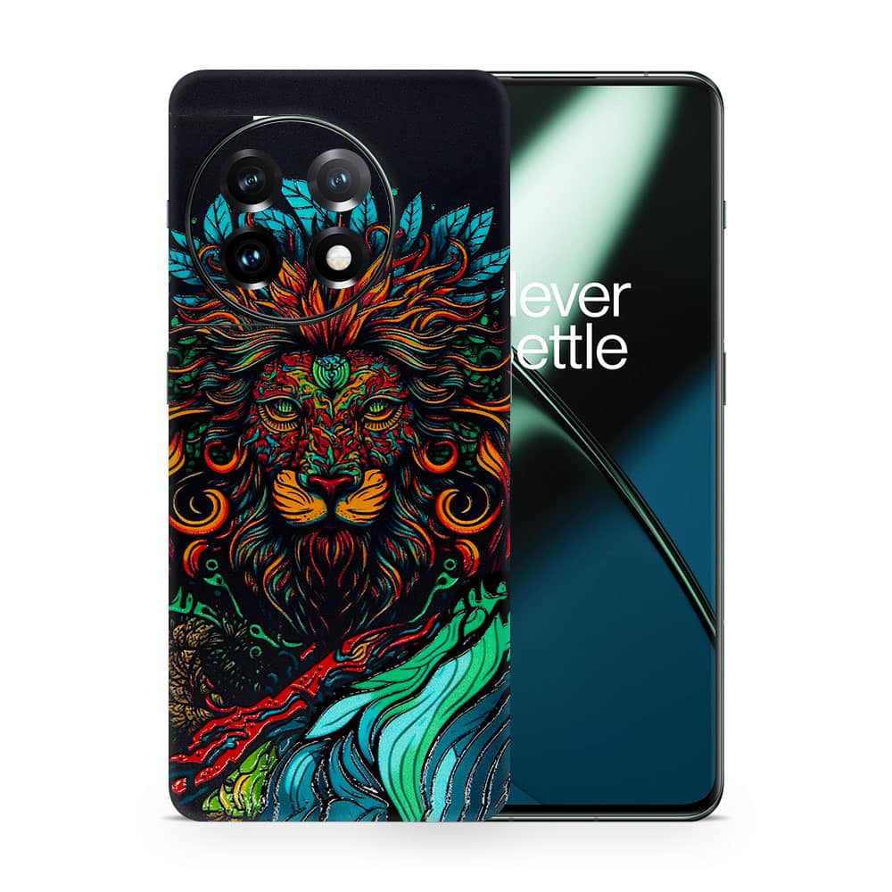 Oneplus 11 fierce lion 3d skin wrapitskin