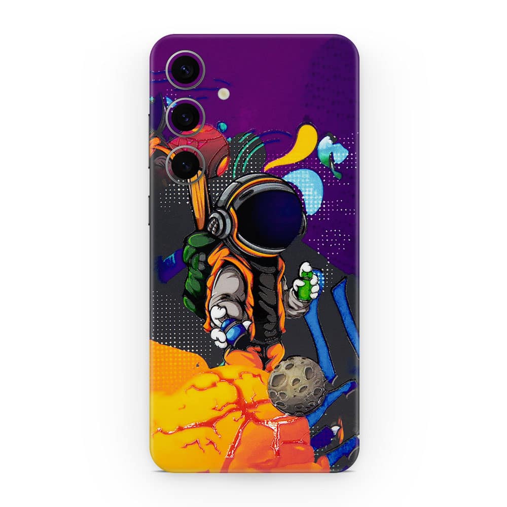 Galaxy s24 plus space doodler 3d skin wrapitskin