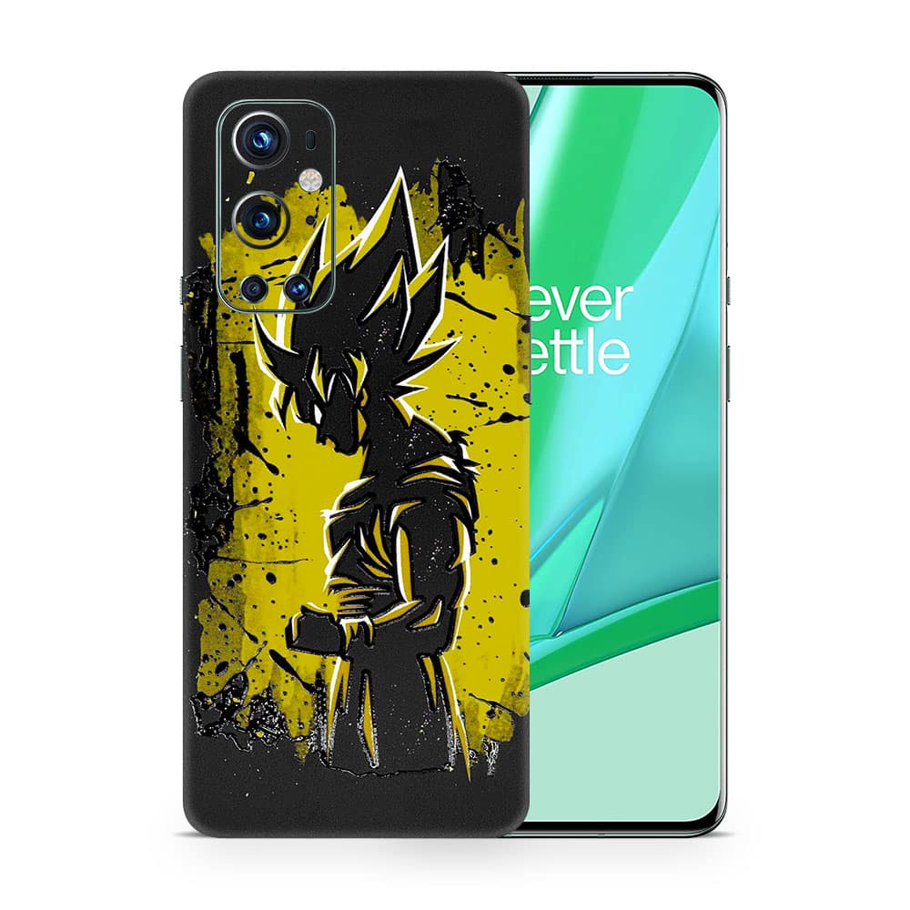 Oneplus 9 pro goku spirit 3d skin wrapitskin
