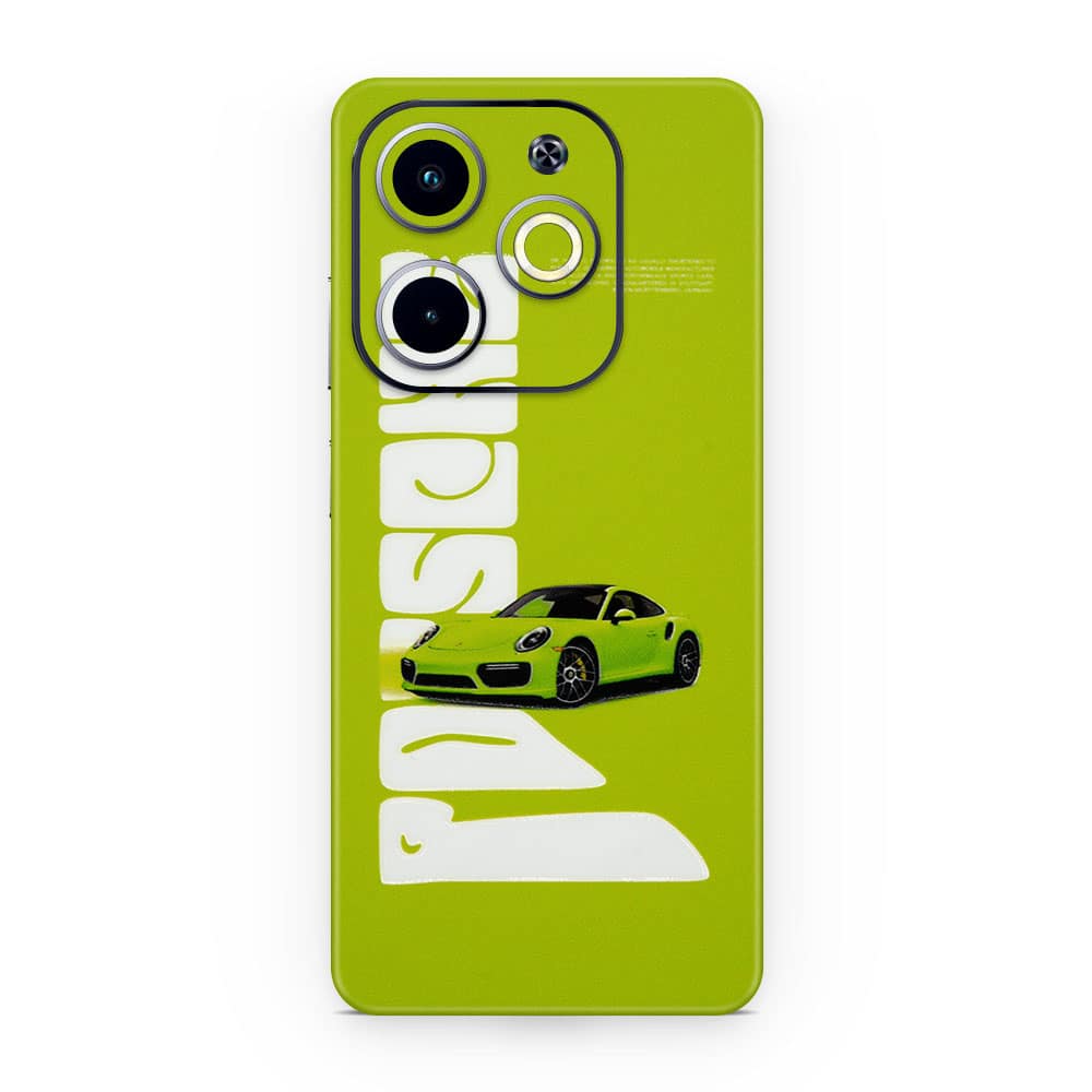 Infinix hot 40i 911 turbo 3d skin wrapitskin