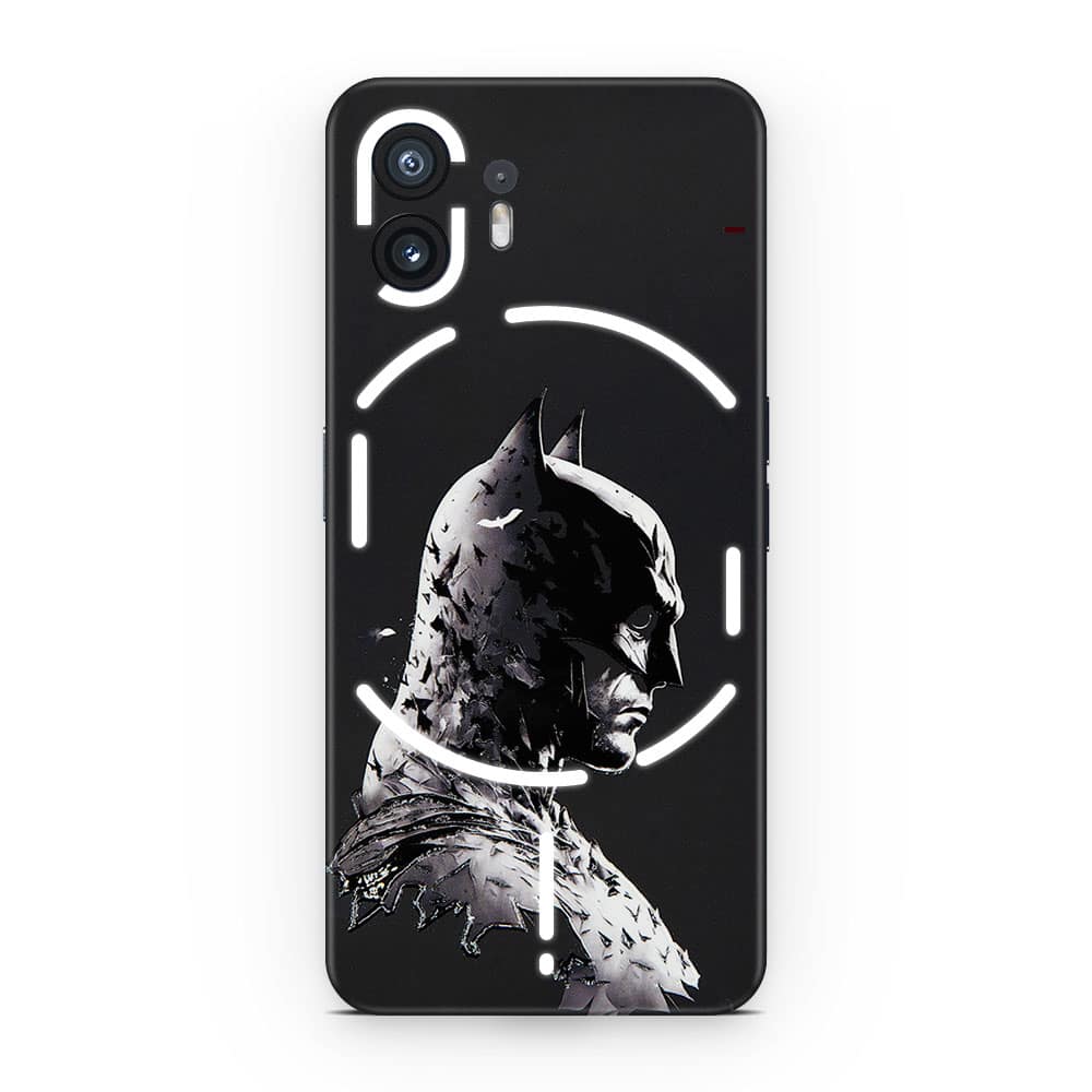 Nothing phone 2 dark knight 3d skin wrapitskin