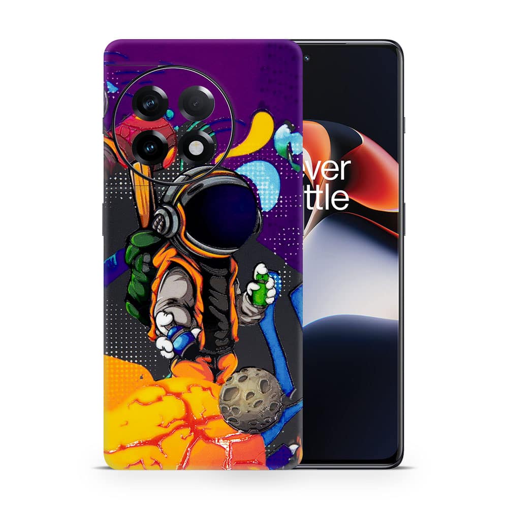 Oneplus 11r space doodler 3d skin wrapitskin