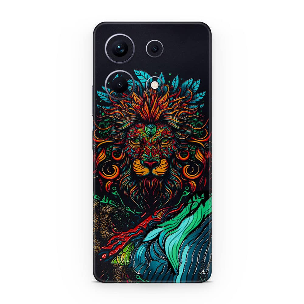 Infinix note 30 fierce lion 3d skin wrapitskin