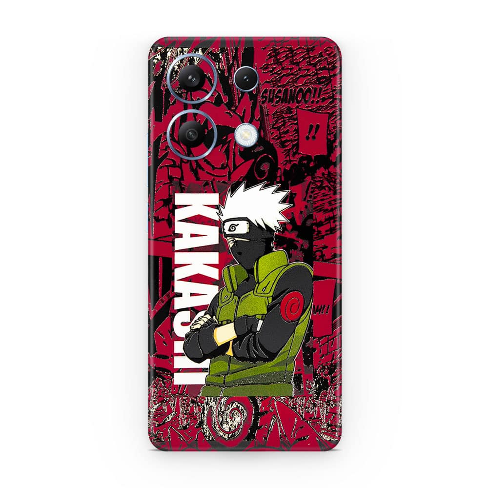 Redmi note 13 4g kakashi sensei 3d skin wrapitskin