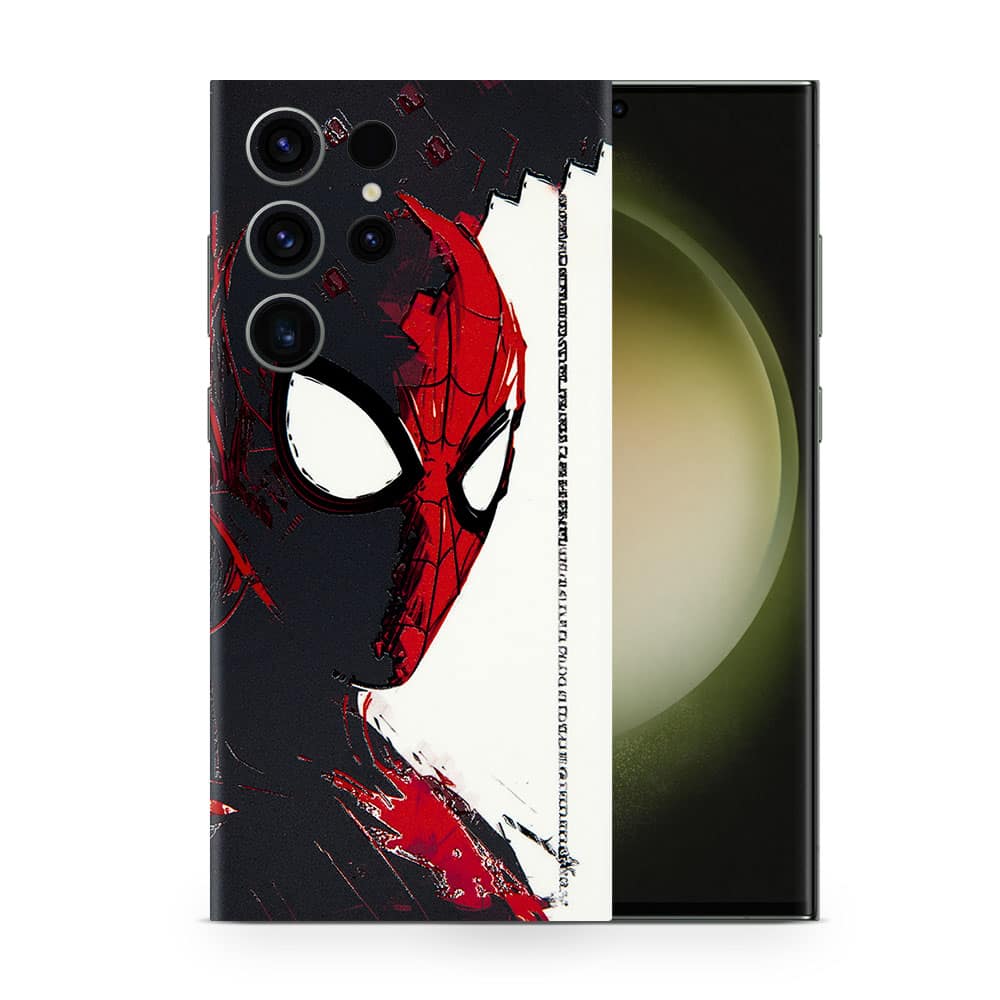 Galaxy s23 ultra symbiote surprise 3d skin wrapitskin