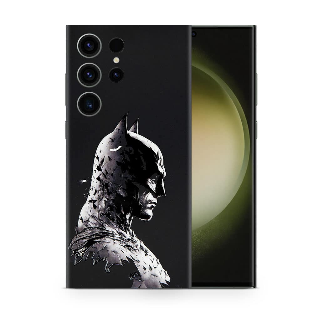 Galaxy s23 ultra dark knight 3d skin wrapitskin