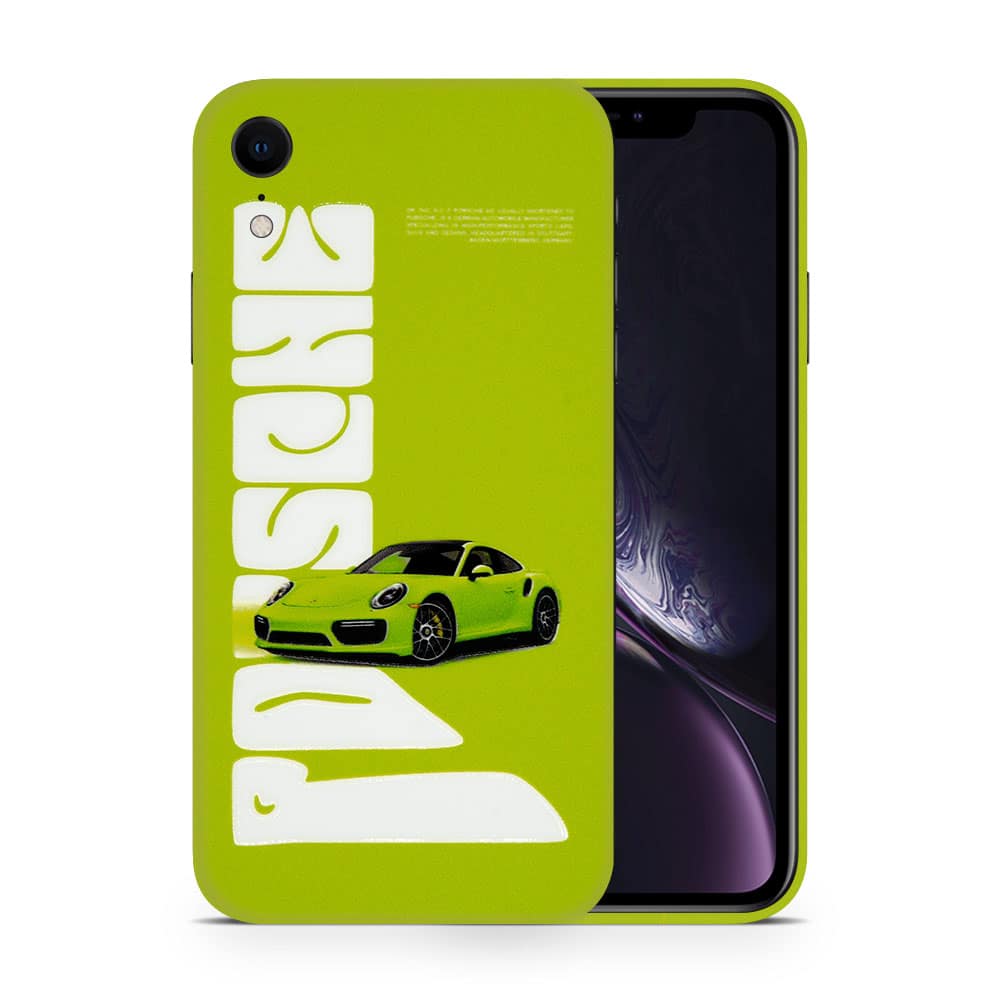 Iphone xr 911 turbo 3d skin wrapitskin