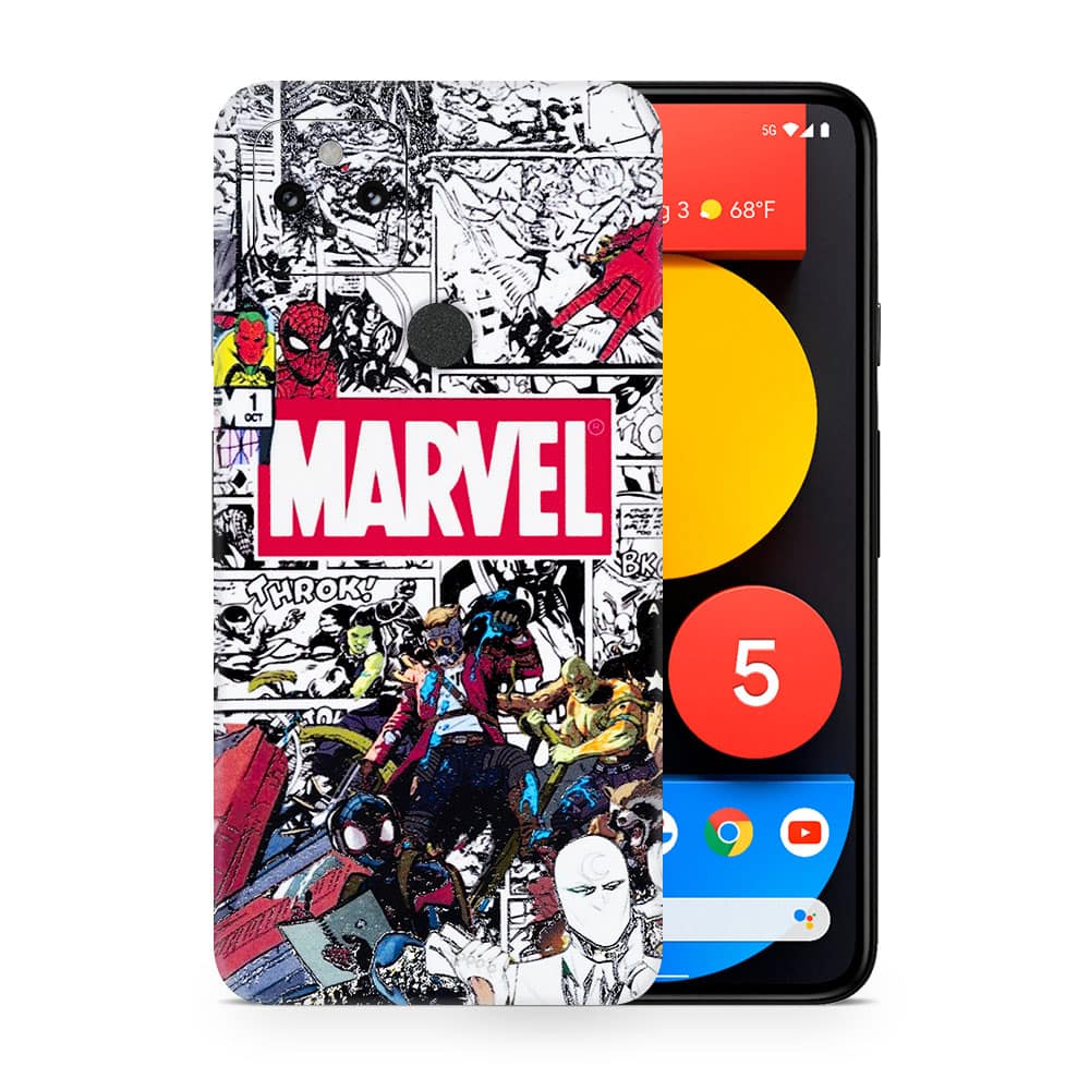 Pixel 5 marvel universe 3d skin wrapitskin