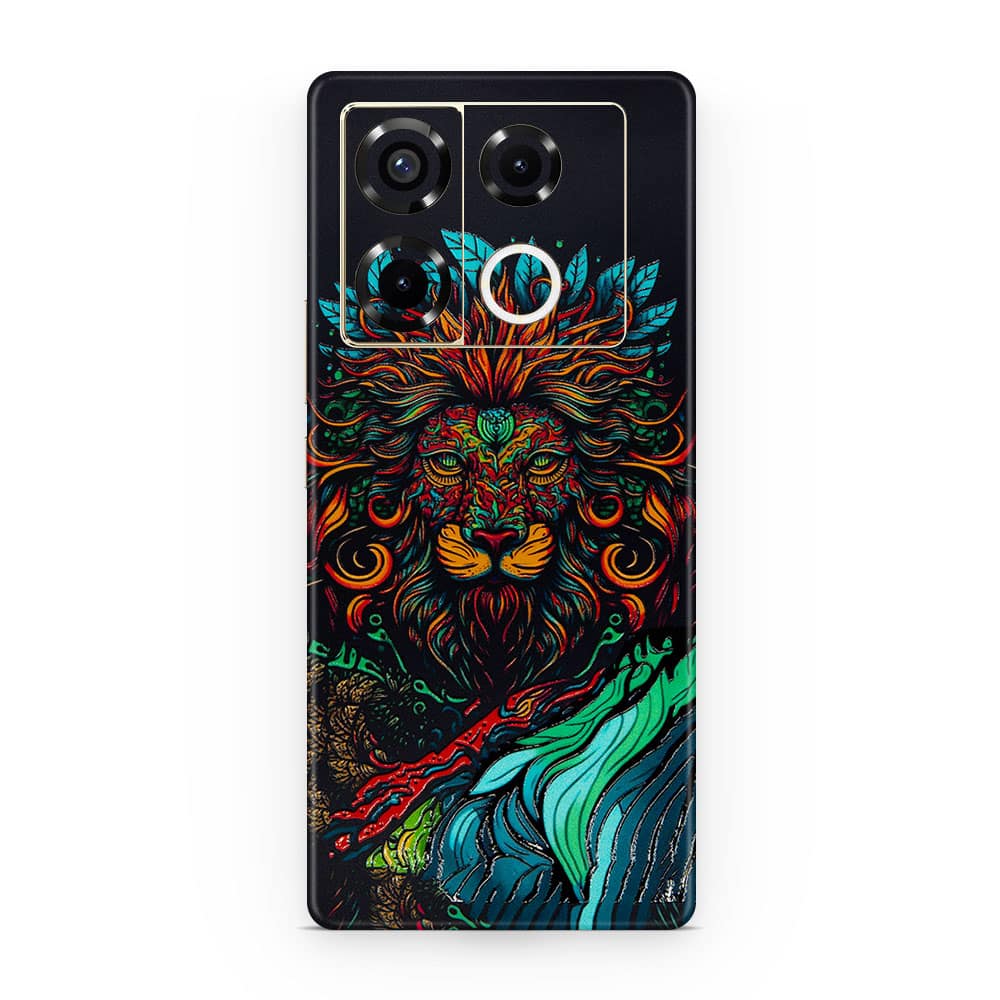 Infinix note 40 pro 5g fierce lion 3d skin wrapitskin