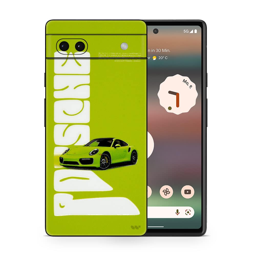 Pixel 6a 911 turbo 3d skin wrapitskin