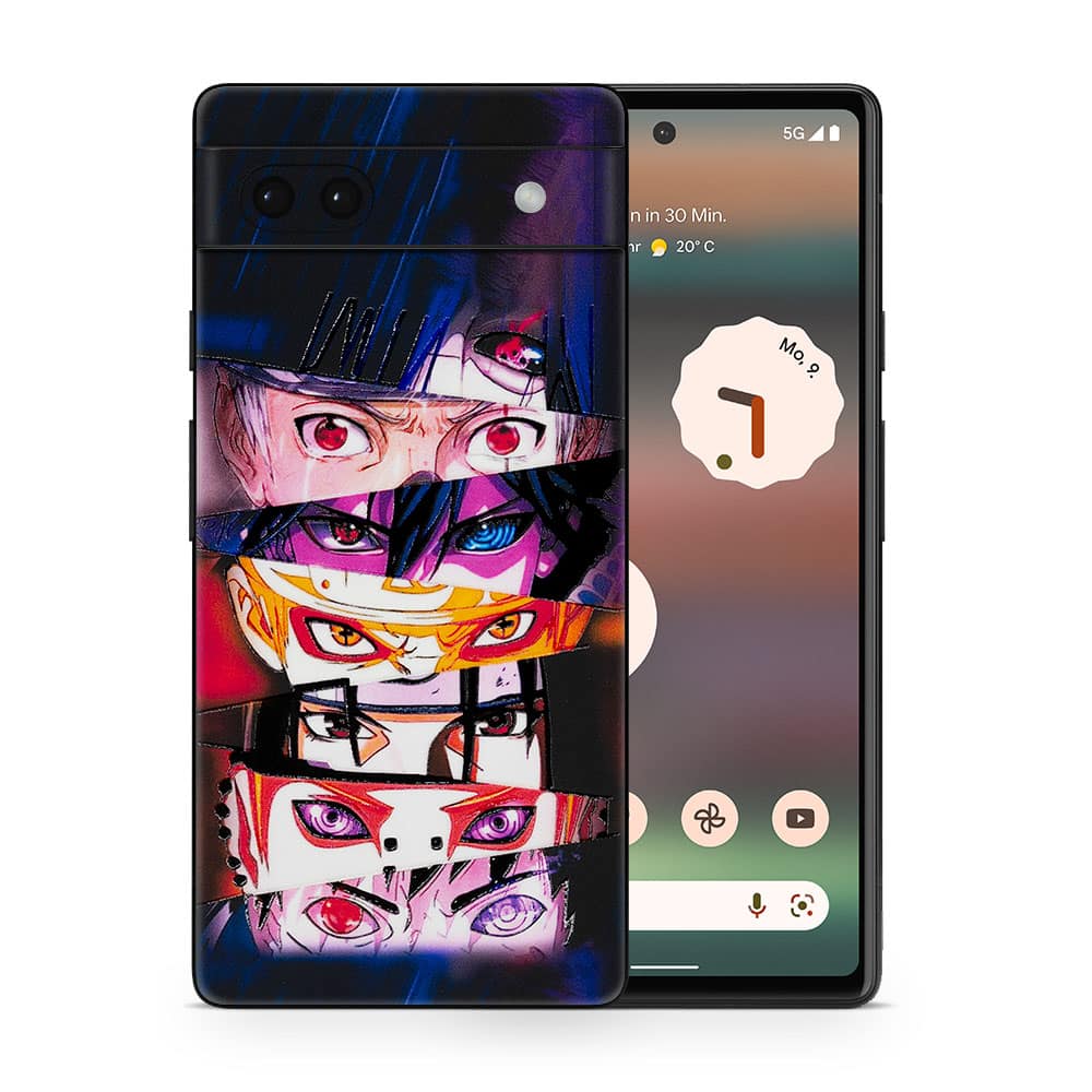 Pixel 6a evil eyes 3d skin wrapitskin