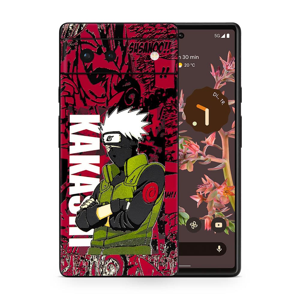 Pixel 6 kakashi sensei 3d skin wrapitskin