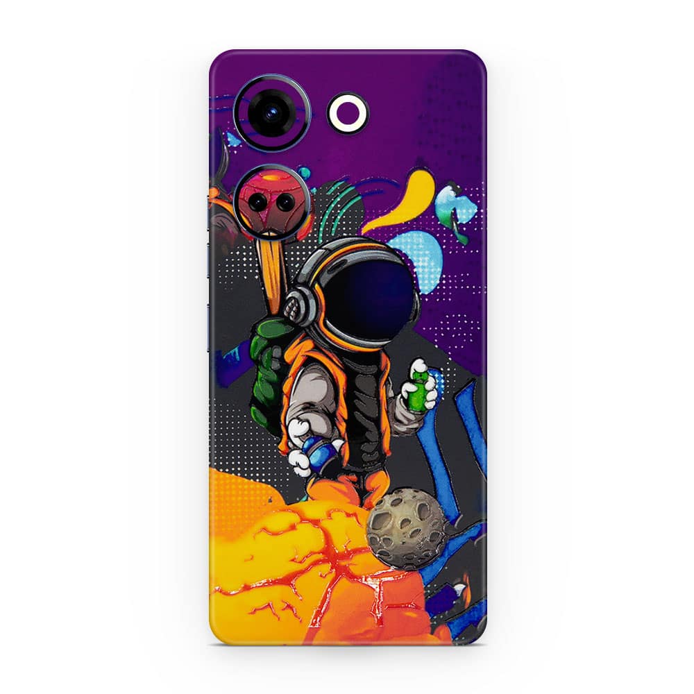 Camon 20 space doodler 3d skin wrapitskin