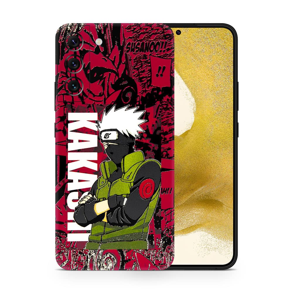 Galaxy s22 plus kakashi sensei 3d skin wrapitskin