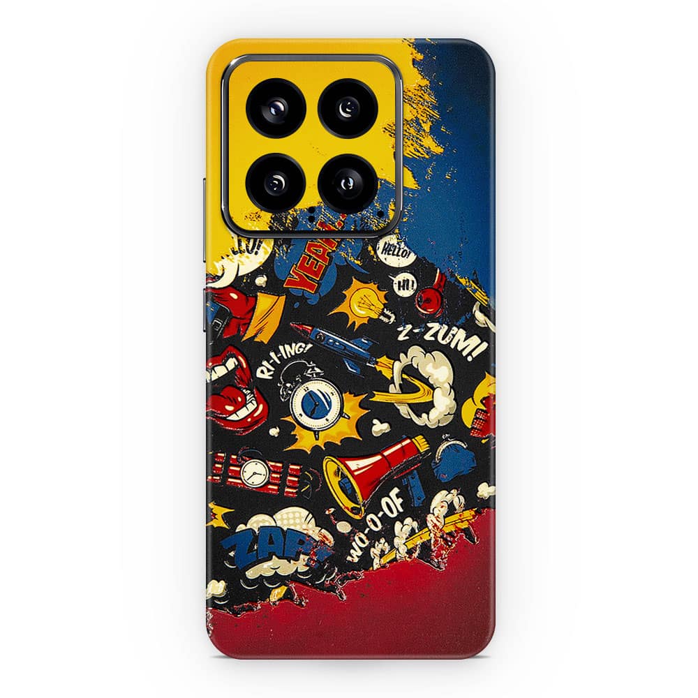 Xiaomi 14 5g pop art 3d skin wrapitskin