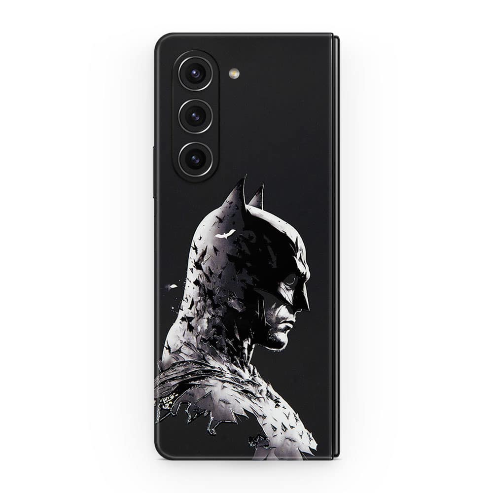 Galaxy z fold 5 dark knight 3d skin wrapitskin