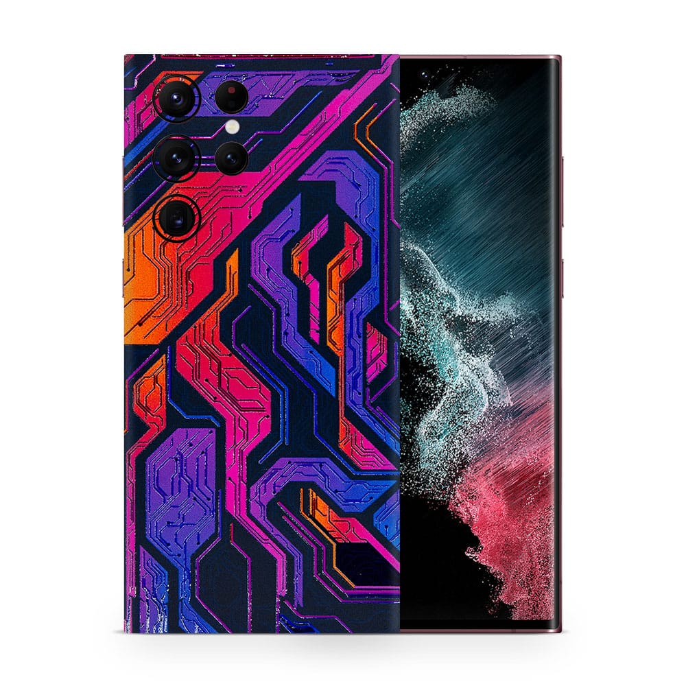 Galaxy s22 ultra neuromatrix 3d skin wrapitskin