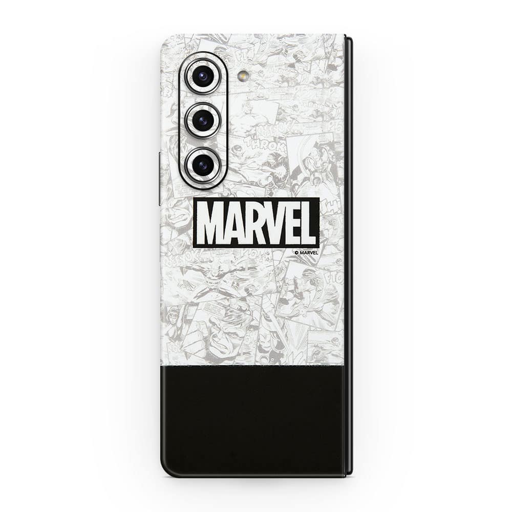 Galaxy z fold 5 marvel classic 3d skin wrapitskin