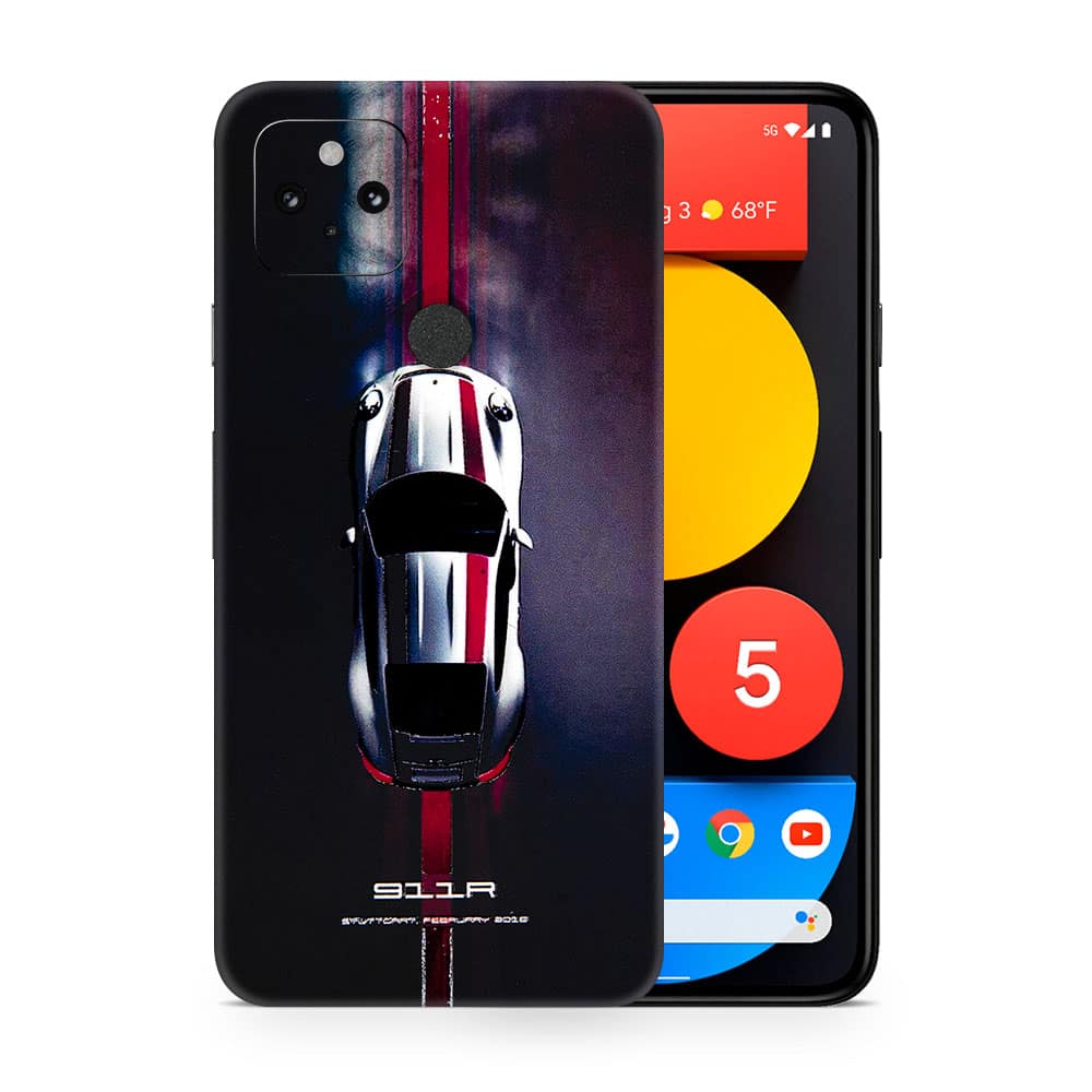 Pixel 5 911 r 3d skin wrapitskin