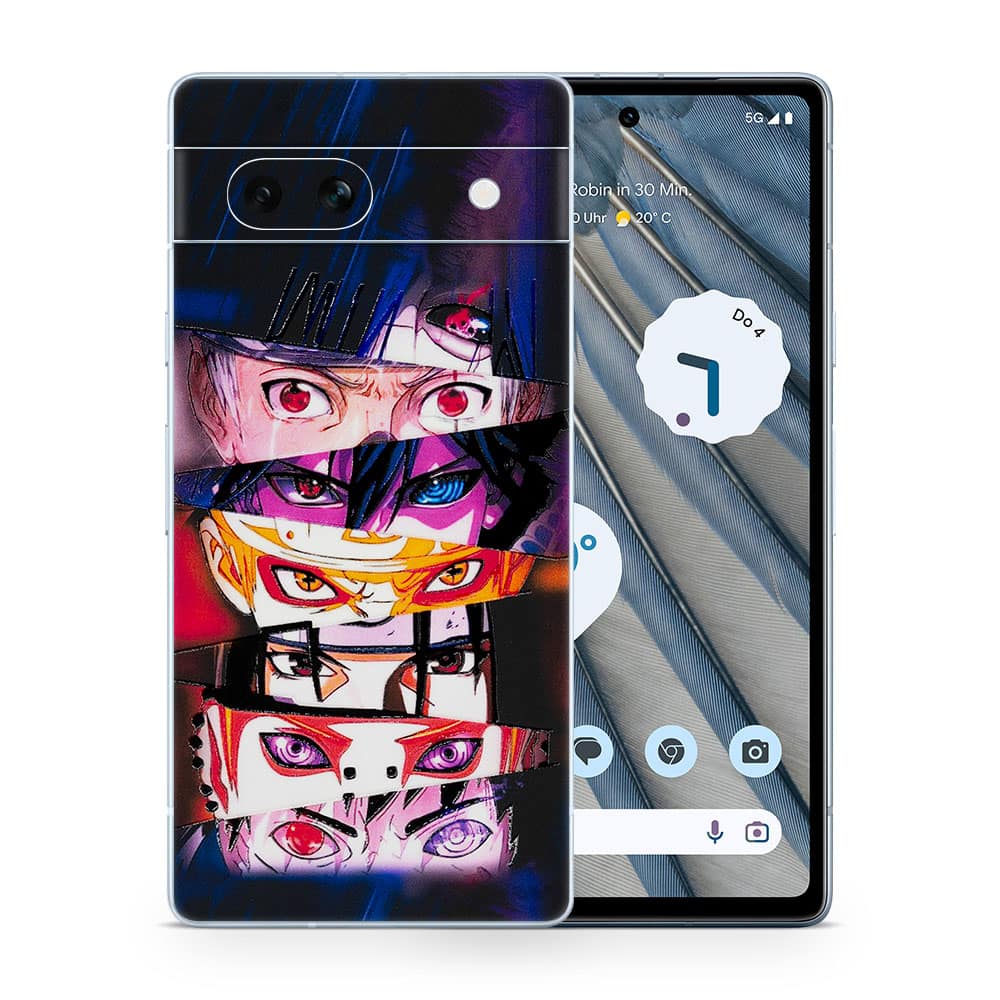 Pixel 7a evil eyes 3d skin wrapitskin