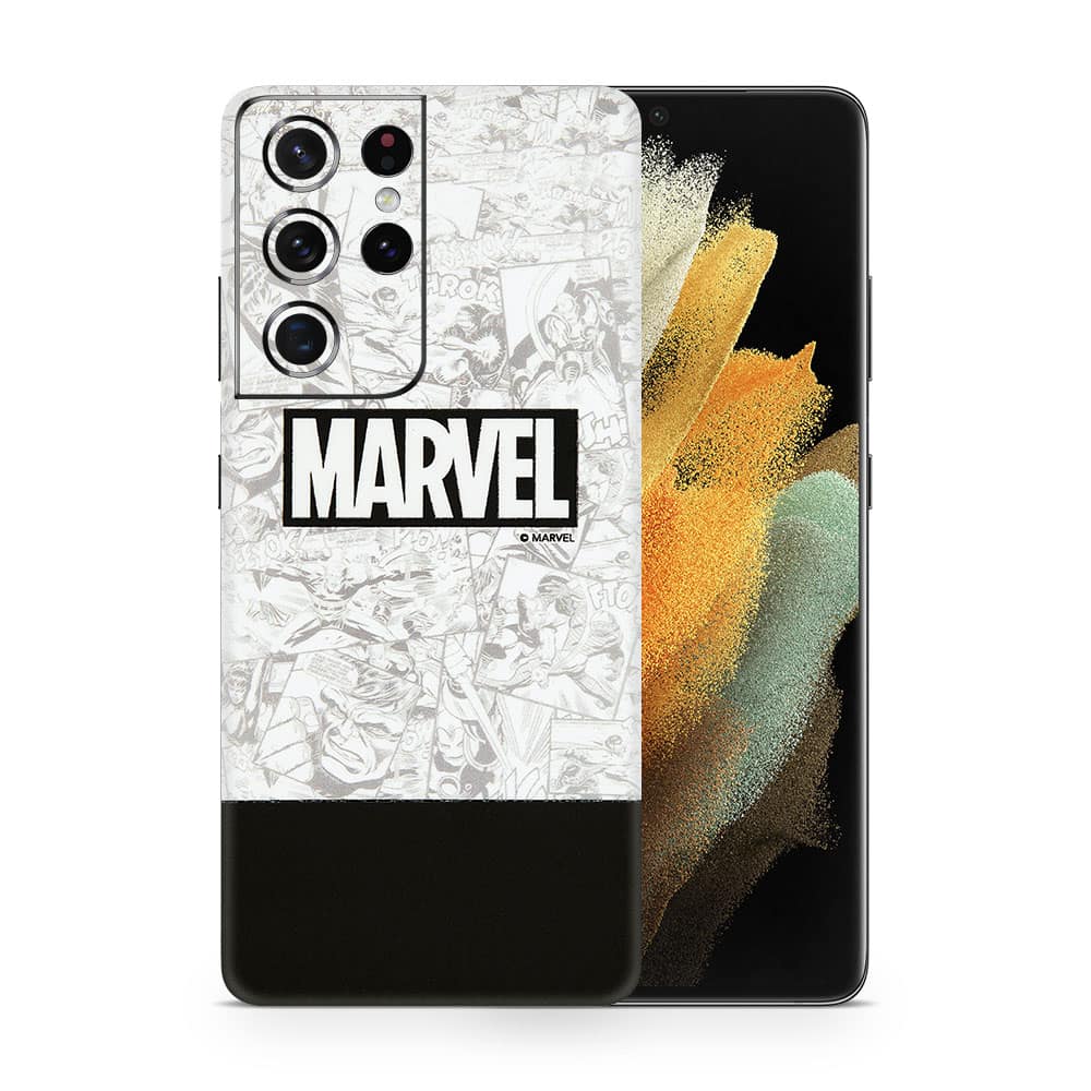 Galaxy s21 ultra marvel classic 3d skin wrapitskin