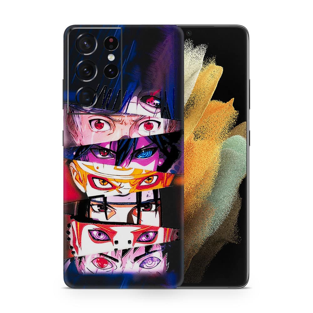 Galaxy s21 ultra evil eyes 3d skin wrapitskin