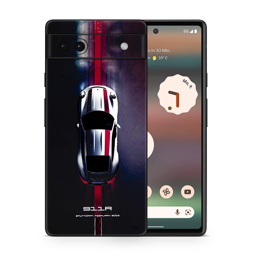 Pixel 6a 911 r 3d skin wrapitskin