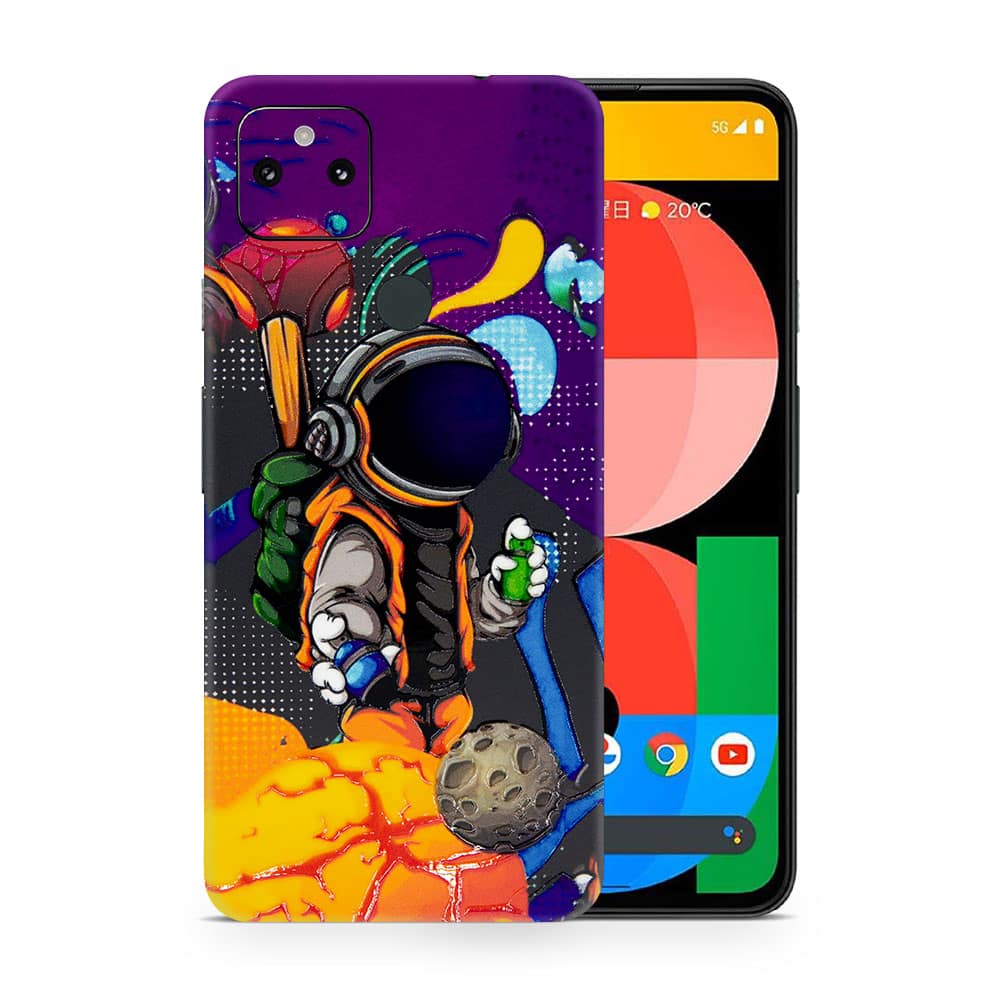 Pixel 5a 5g space doodler 3d skin wrapitskin