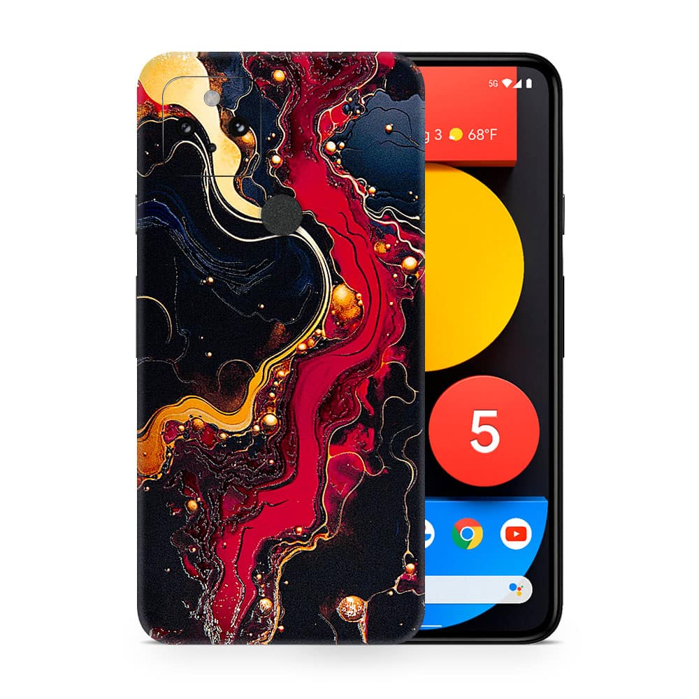 Pixel 5 volcanic vibe 3d skin wrapitskin