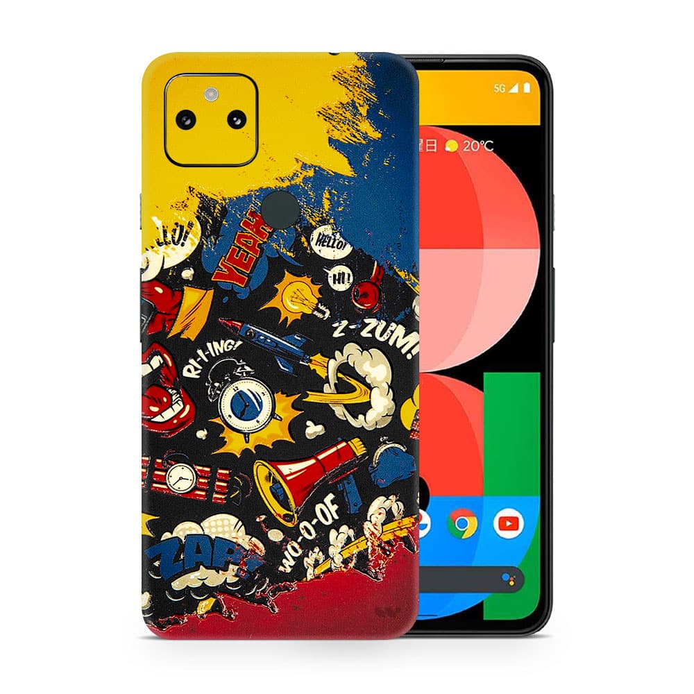 Pixel 5a 5g pop art 3d skin wrapitskin