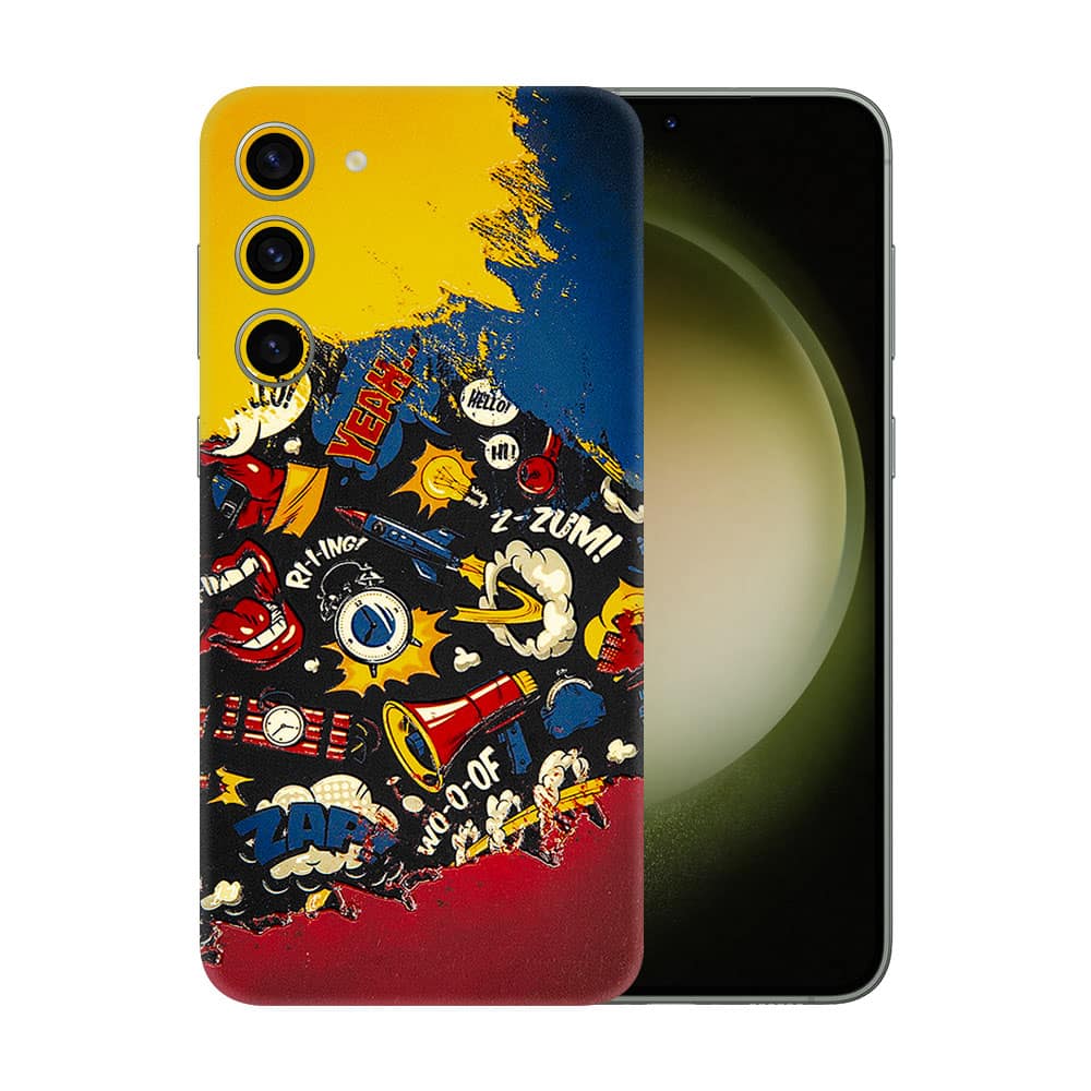 Galaxy s23 plus pop art 3d skin wrapitskin