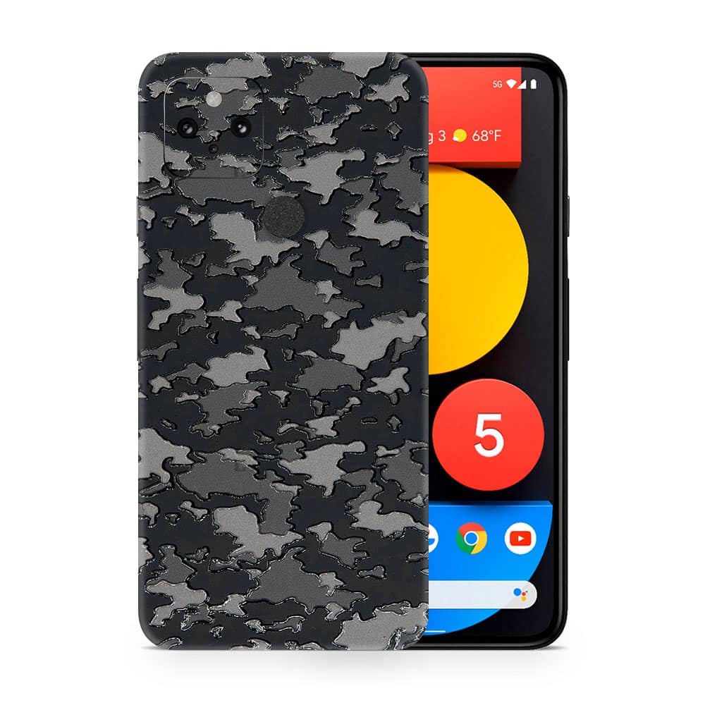 Pixel 5 military camo 3d skin wrapitskin