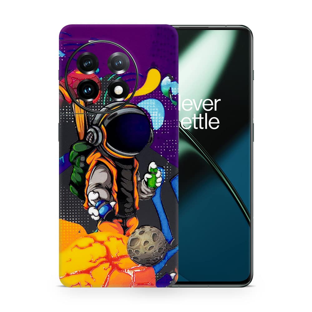 Oneplus 11 space doodler 3d skin wrapitskin