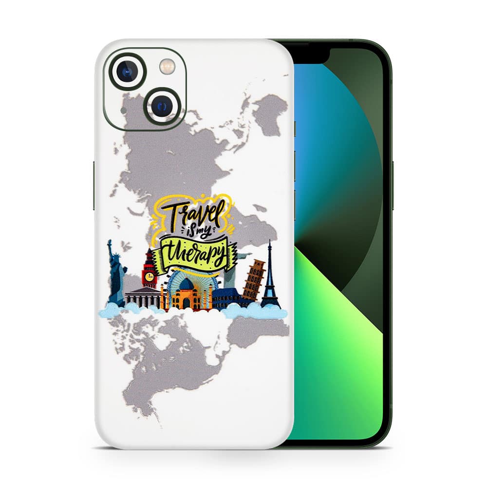 Iphone 13 mini nomad life 3d skin wrapitskin