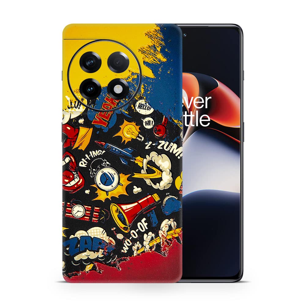 Oneplus 11r pop art 3d skin wrapitskin