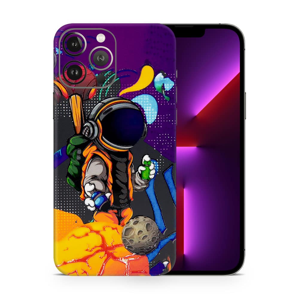 Iphone 13 pro space doodler 3d skin wrapitskin