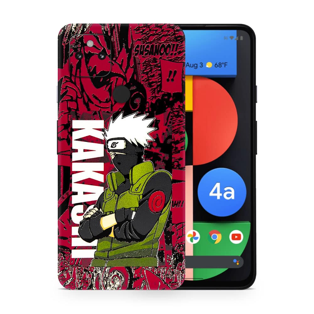 Pixel 4a 5g kakashi sensei 3d skin wrapitskin