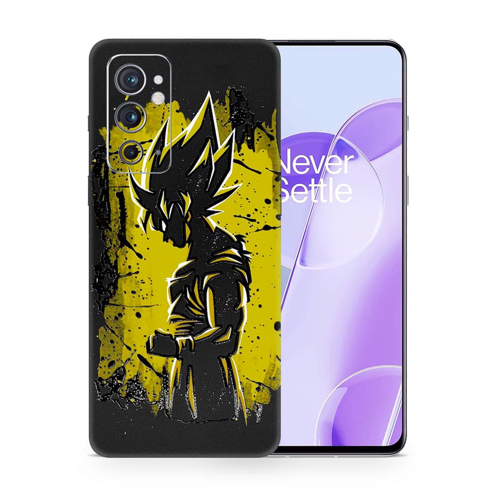 Oneplus 9rt goku spirit 3d skin wrapitskin